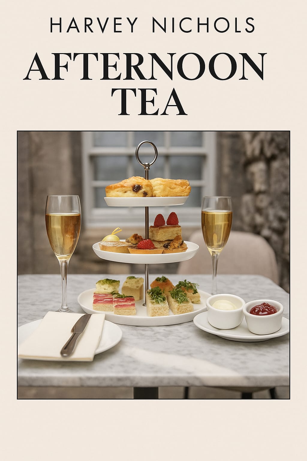 Harvey Nichols Afternoon Tea for 2